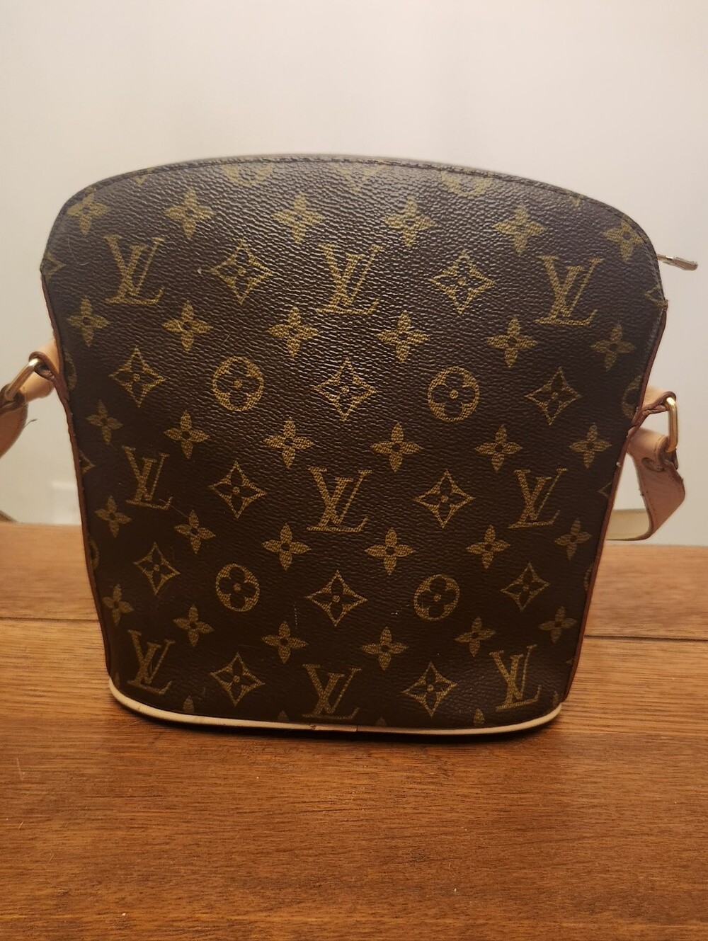 Louis Vuitton Druot Monogram Crossbody - Brown with Tan Trim - Picture 15 of 16